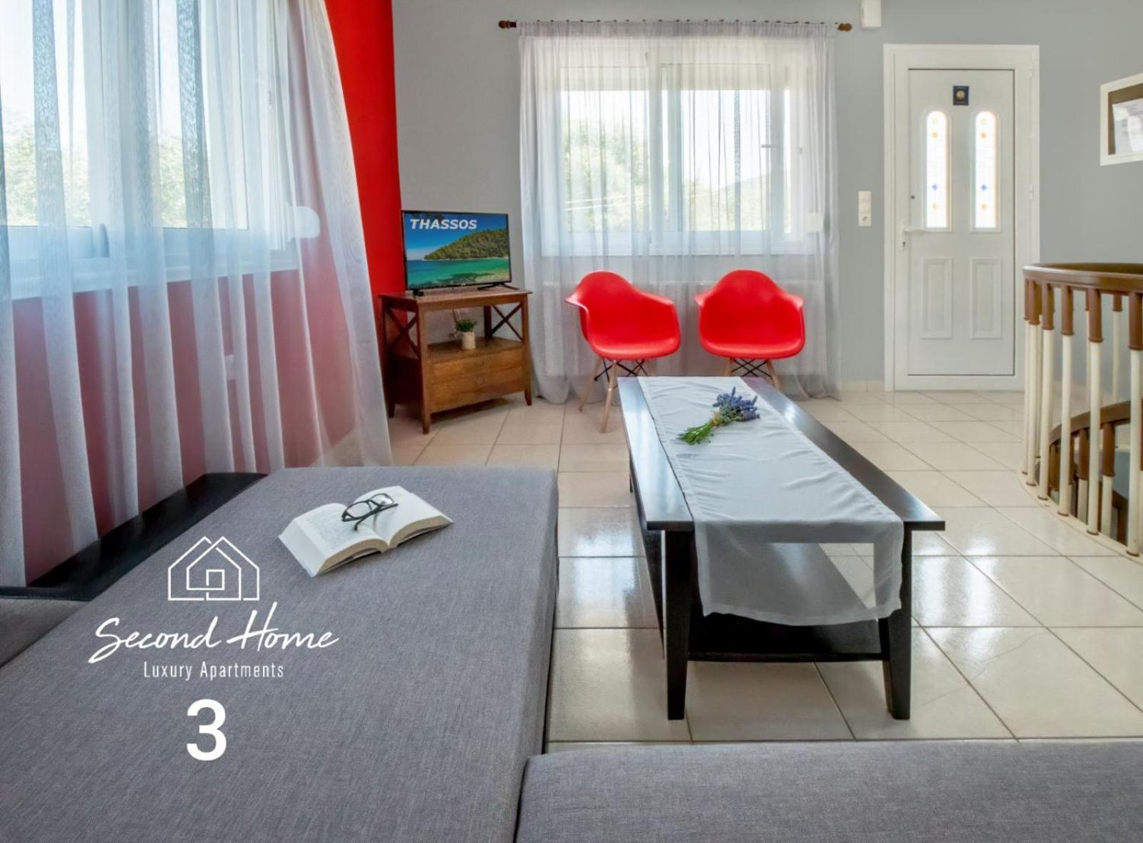 Second Home Skala Sotiros Exterior photo
